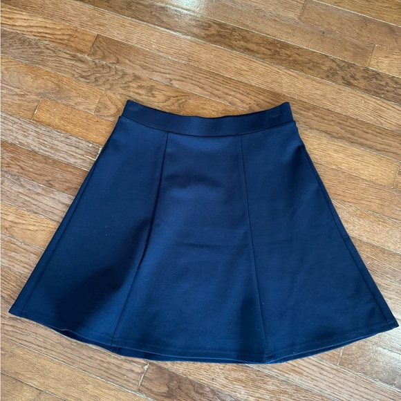 NWOT Navy Blue Skirt from LOFT - Picture 6 of 6